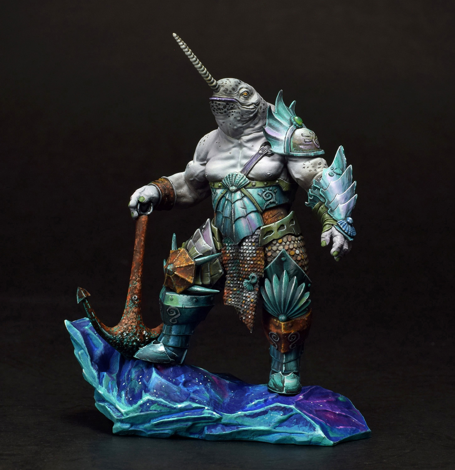 アラディアミニチュア　ナーワルド　Aradia Miniatures　Narwald - the Arctic Unicorn
