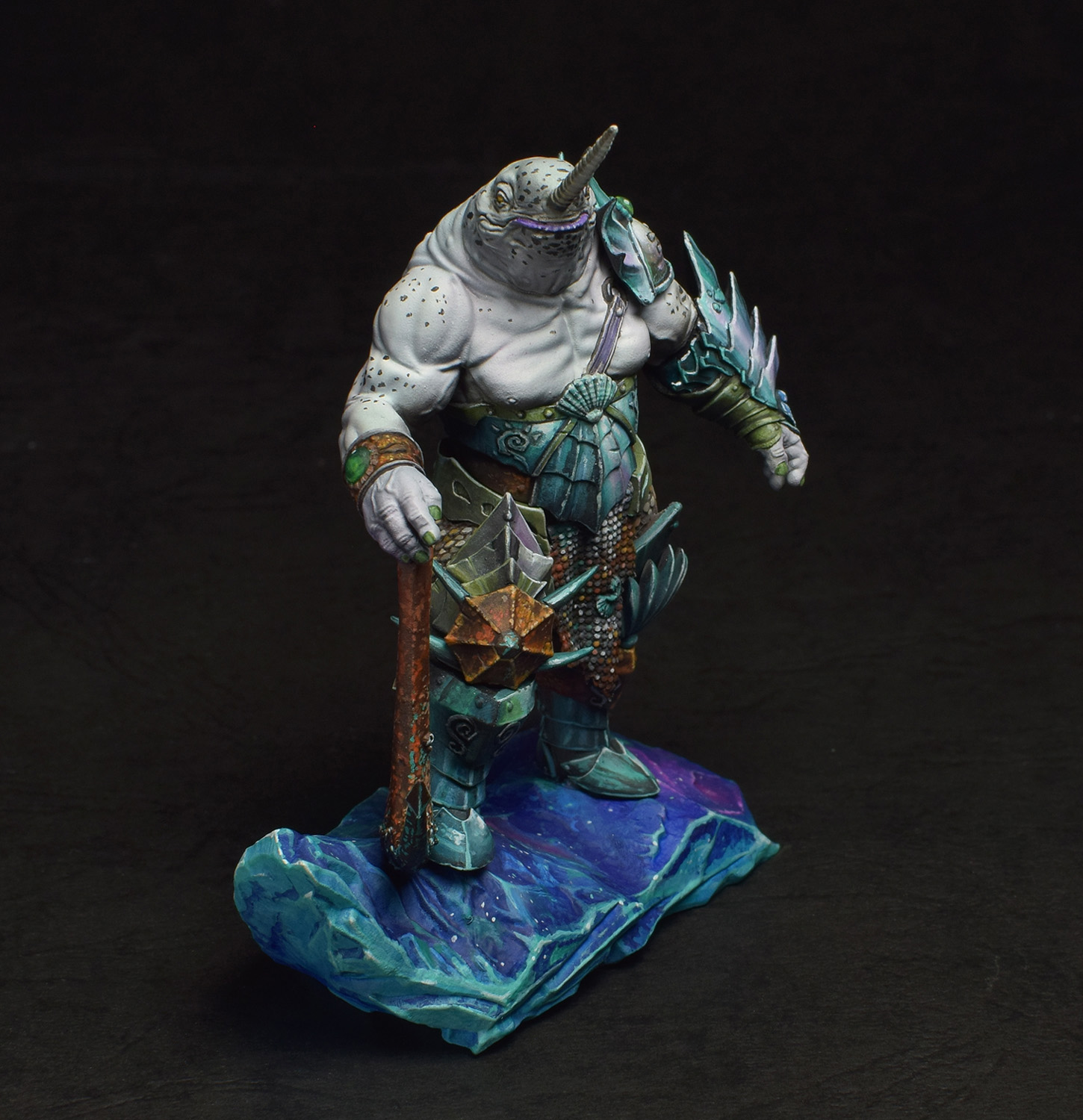 アラディアミニチュア　ナーワルド　Aradia Miniatures　Narwald - the Arctic Unicorn